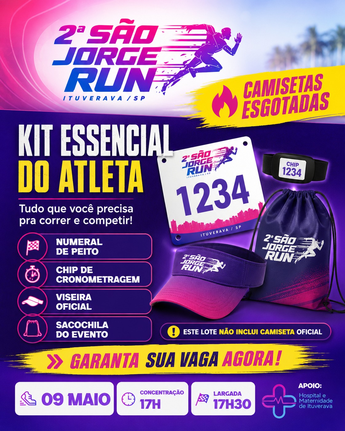 Folder São Jorge Run